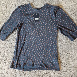 Lucky Brand Polka Dot Top price tag now off